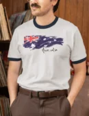 Aussie Painted Flag