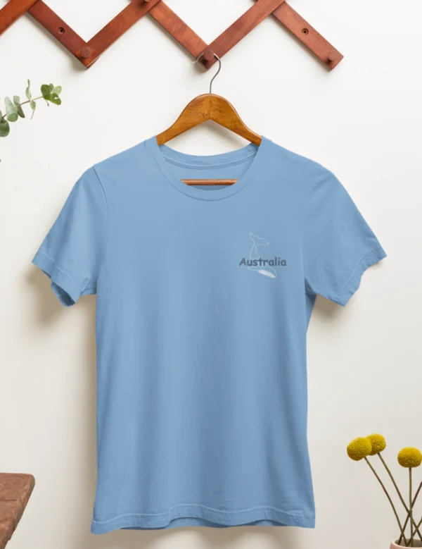 Aussie Humpack Whale Mens T-Shirt - Image 3