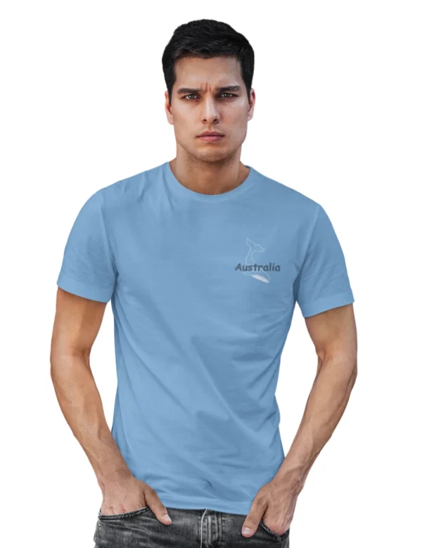 Aussie Humpack Whale Mens T-Shirt - Image 2