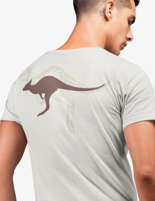 Aussie Kangaroo & Shadow T-Shirt - Image 3