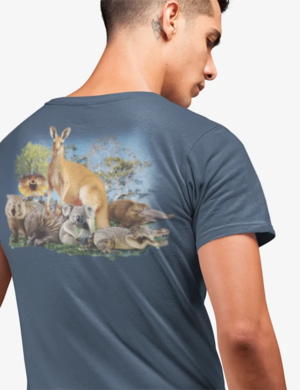 Aussie Wildlife Photo Mens T-Shirt