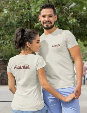 Aussie Kangaroo & Shadow T-Shirt