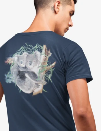 Aussie Koala Habit Mens T-Shirt