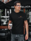 Aussie Kangaroo & Sunset Mens T-Shirt