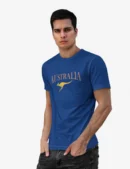 Aussie Mens Kangaroo Embroidery T-Shirt
