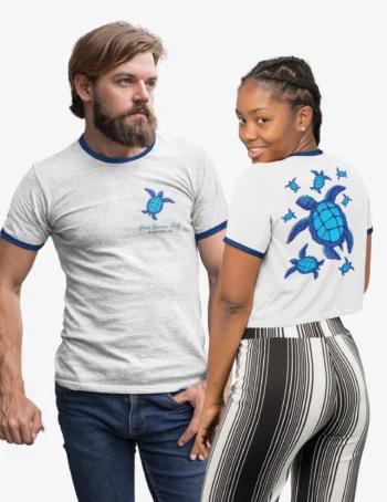 Aussie Blue Turtles Mens T-Shirt