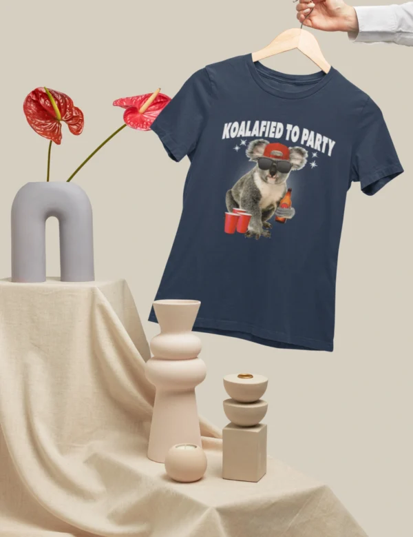 Aussie Koalified to Party T-Shirt - Image 5
