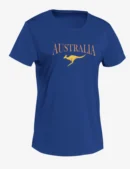 Aussie Mens Kangaroo Embroidery T-Shirt
