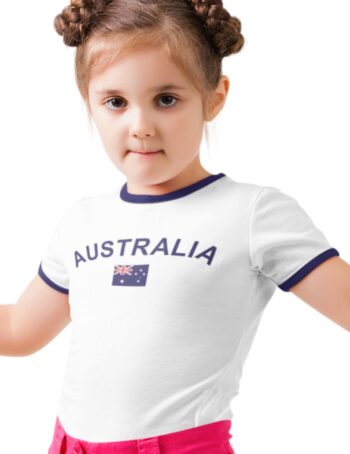 Flag Patch Kids T-Shirt