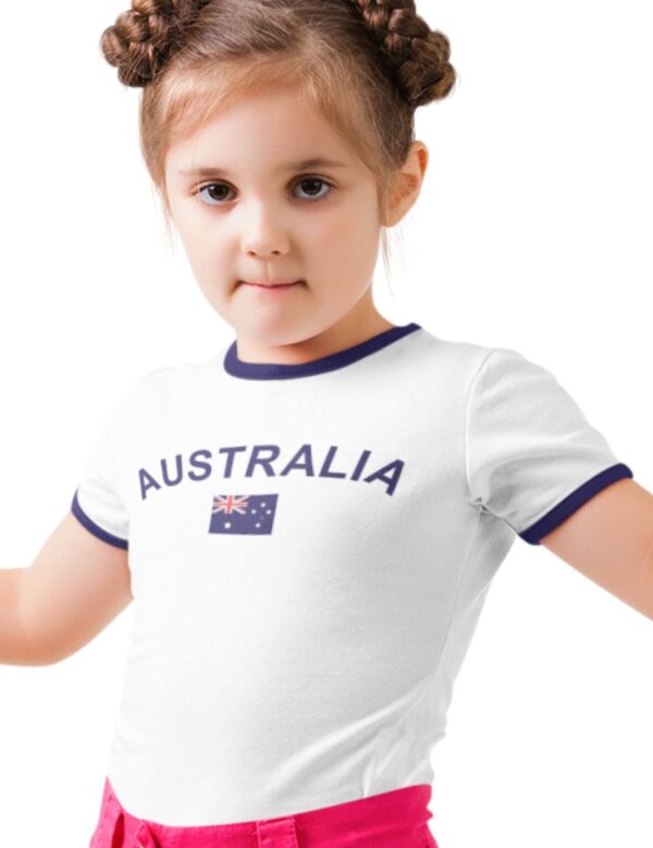 Flag Patch Kids T-Shirt