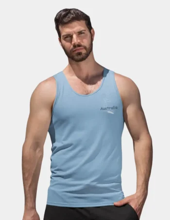 Humpback Whale Mens Singlet