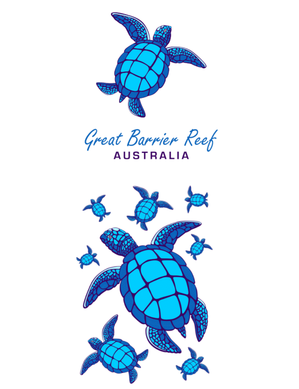 Blue Turtles Womens Tees - Image 3