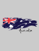 Painted Flag Unisex Hoodies