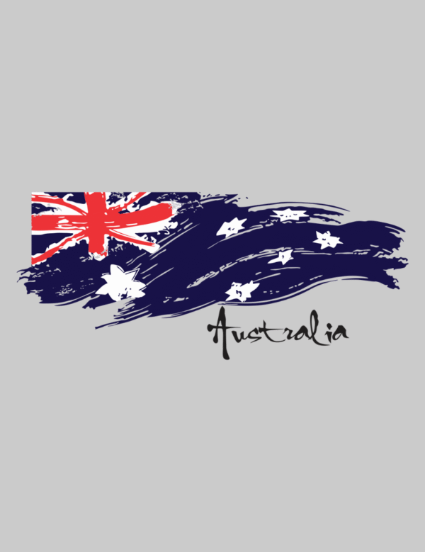 Painted Flag Unisex Hoodies - Image 3