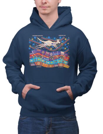 Kangaroo Dreaming Unisex Hoodies