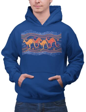 Kangaroo Journey Unisex Hoodies