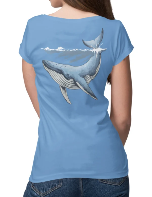Humpback Whale Womens Tees - Image 3