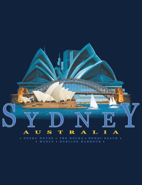Sydney Photo Mens Tees - Image 4