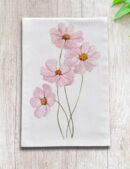 Flower Pattern Cotton Tea Towel
