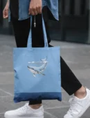 Humpback Whale Tote Bag