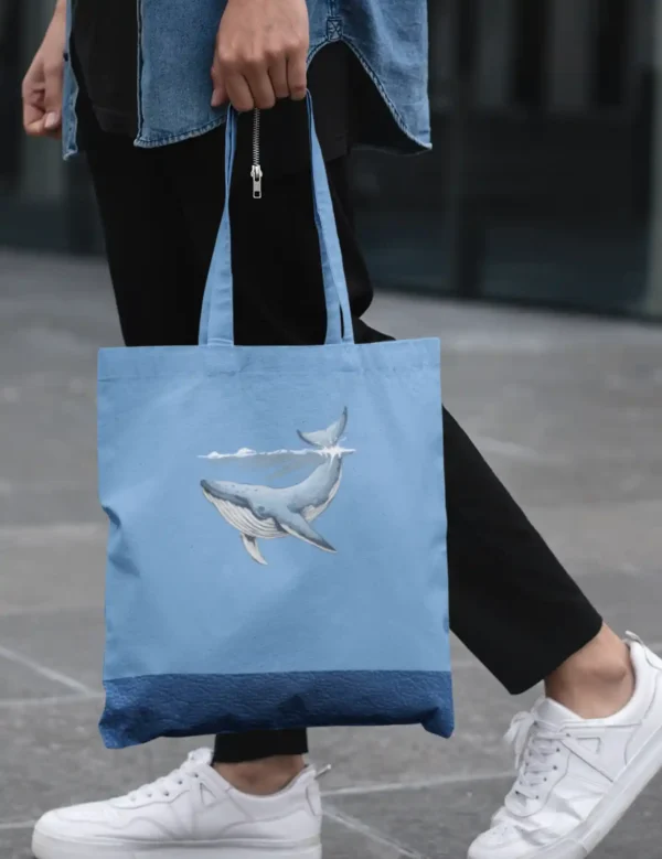 Humpback Whale Tote Bag - Image 3