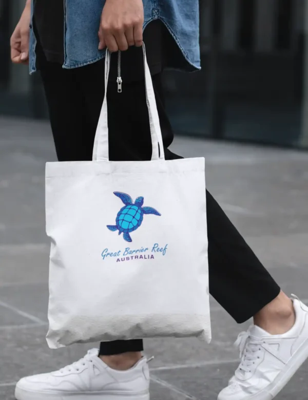 Blue Turtles Tote Bag