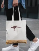 Kangaroo & Shadow Tote Bag