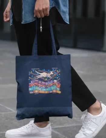 Kangaroo Dreaming Tote Bag