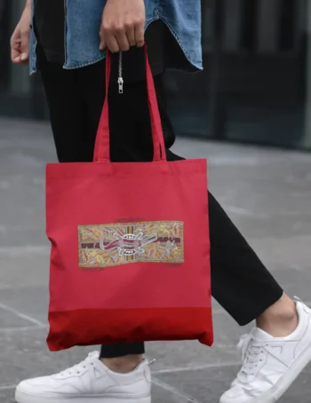 Croc Hunt Tote Bag