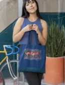 Kangaroo Journey Tote Bag