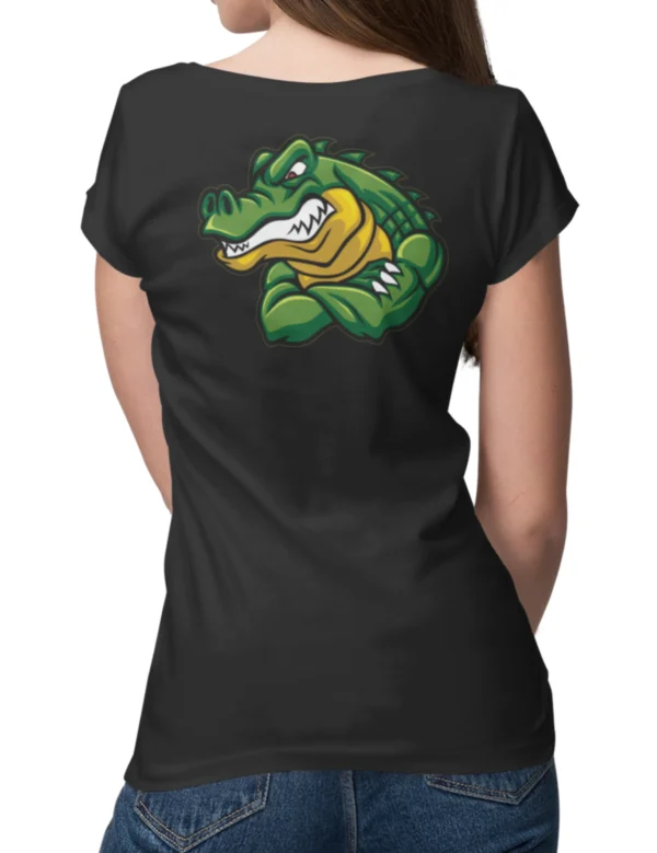 Angry Croc Womens Tees - Image 2