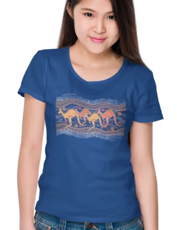 Kangaroo Journey Womens Tees
