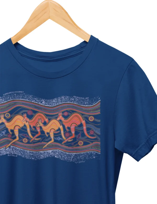Kangaroo Journey Womens Tees - Image 3