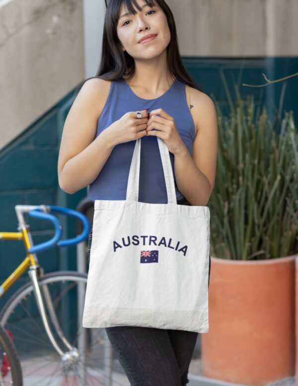 Flag Patch Tote Bag - Image 3