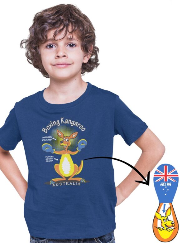 Boxing Kangaroo Kids Flappy T-Shirt