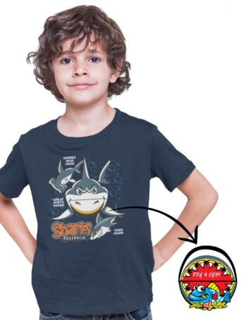 Hungry Shark Kids Flappy T-Shirt