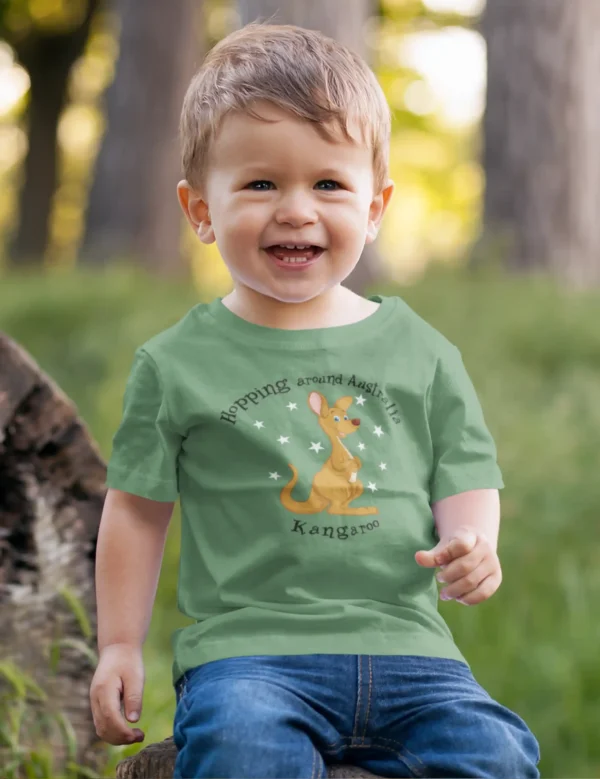 Hoping Around Kids T-Shirt - Image 3