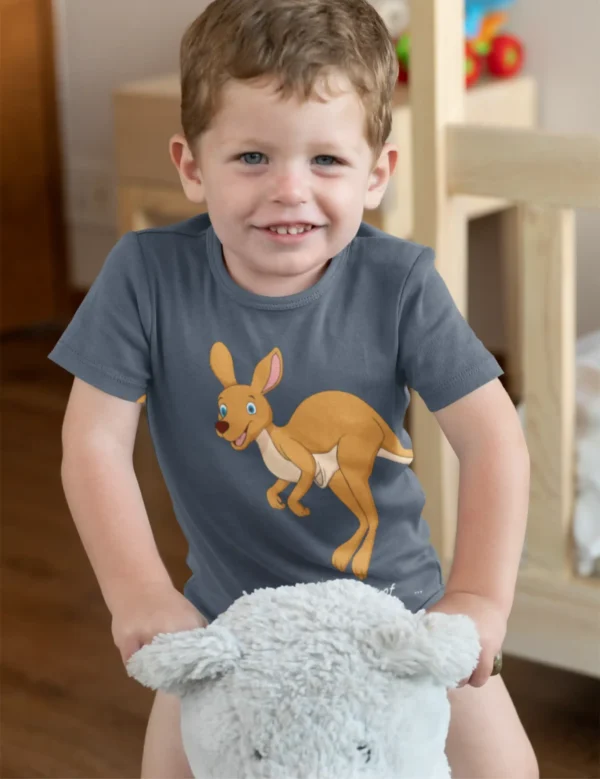 Wrap Around Kanga Kids T-Shirt - Image 2