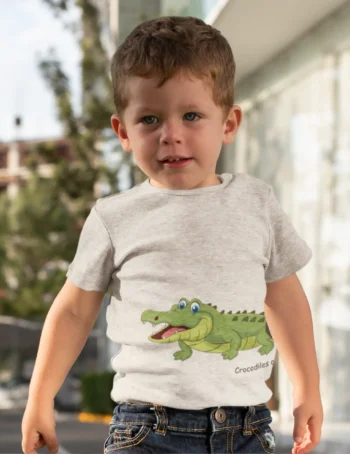Wrap Around Croc Kids T-Shirt