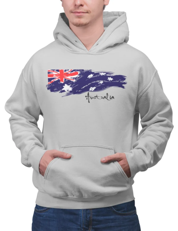Painted Flag Unisex Hoodies