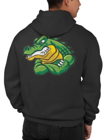 Angry Croc Unisex Hoodies
