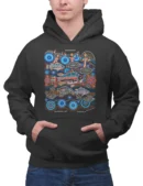 Danny's Barramundi Unisex Hoodies