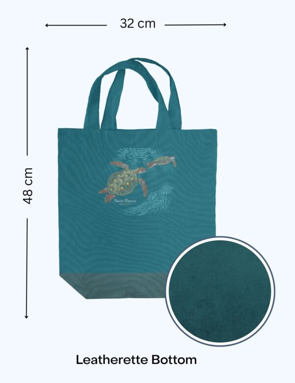 Turtle on Reef Tote Bag - Image 2