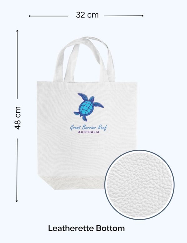 Blue Turtles Tote Bag - Image 2